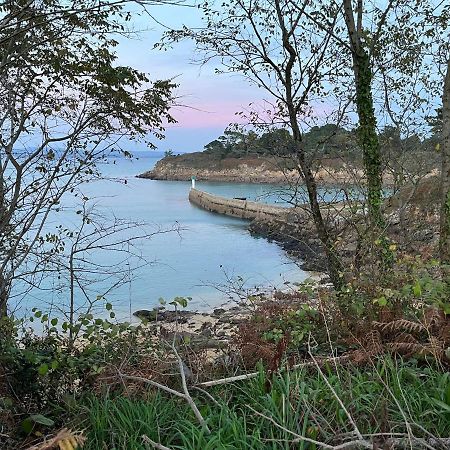Tres Bel Appartement Vue Mer Avec Piscine Douarnenez Zewnętrze zdjęcie