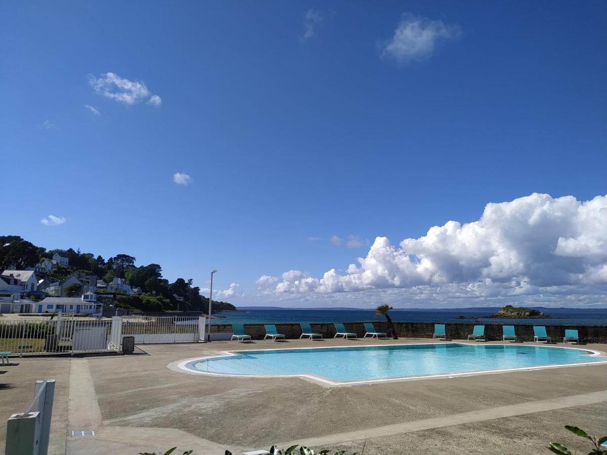 Tres Bel Appartement Vue Mer Avec Piscine Douarnenez Zewnętrze zdjęcie